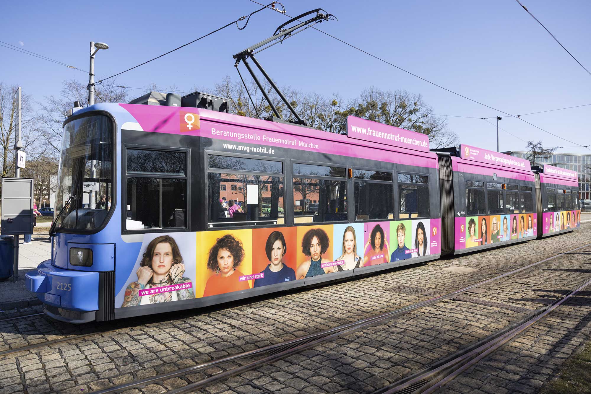 Kampagne Foto Tram Foto Persönliche Beratung