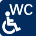 Behindertengerechtes WC